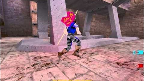 Few Trick jumps in Unreal Tournament on CTF-Gauntlet