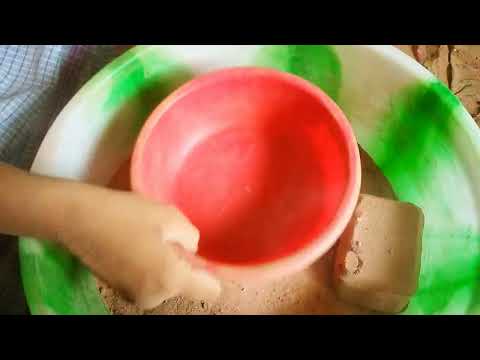 Red Dirt Soft Texture Crumbling Dry and 💦💦💦 Asmr 💞 please Support Me🙏