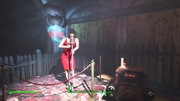 Fallout 4: Magnolia singing at the Third Rail