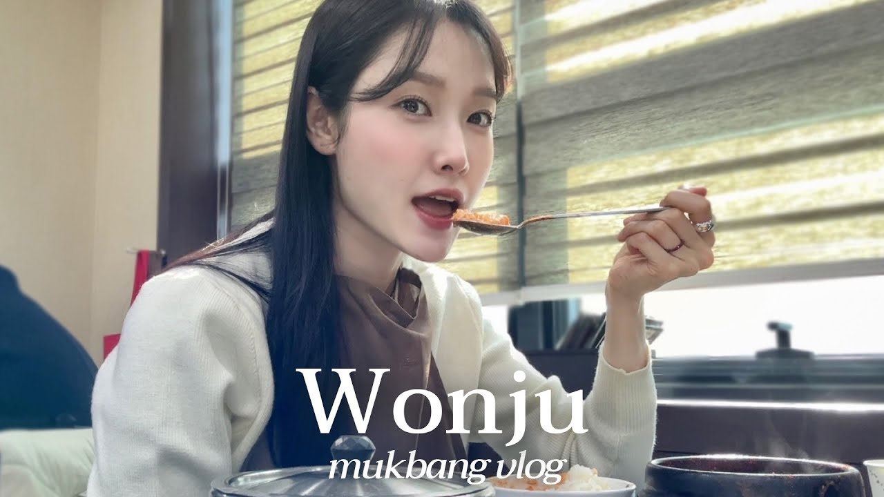 vlog 강원도 원주여행 브이로그｜1박2일 여행 코스｜원주 맛집 추천 (섬강막국수, 토담숯불구이, 노다지집, 수가성순두부)｜뮤지엄산, 소금산 출렁다리