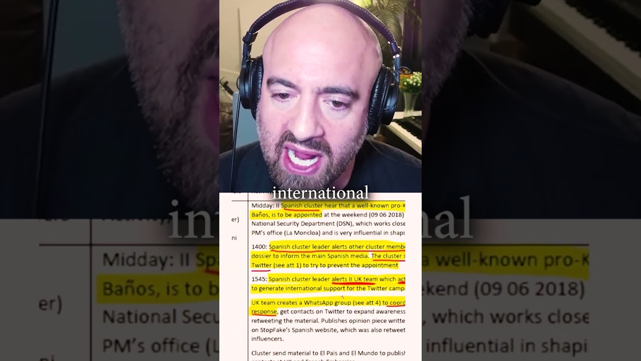 Spain has been exposed for rigging politicians