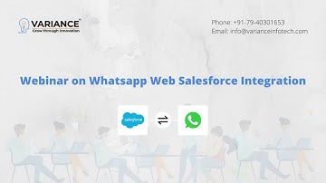 Webinar on Whatsapp Web Integration with Salesforce