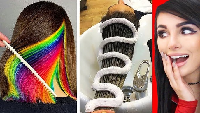 The Phoenix Glow-In-The-Dark Hair Dye Trend That's Throwing It Way Back To  The Nineties