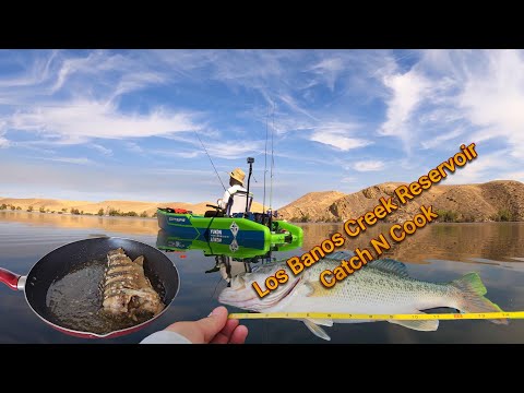 Los Banos Creek Reservoir Fishing Catch N Cook