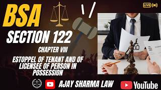 section 122 bsa | bharatiya sakshya adhiniyam | AJAY SHARMA LAW