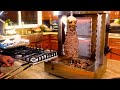 How can make doner kebab at home   chef kooroush i food i how to shawarma live cooking