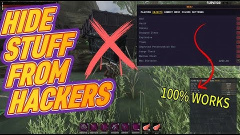 Conan exiles online cheats official server still working 2024 hiding stuff 100% from cheater