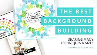 The BEST Background Techniques Many Sizes