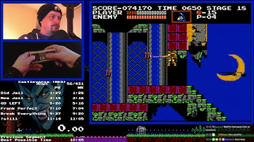 Castlevania NES - Backup for 17 Scroll Glitch