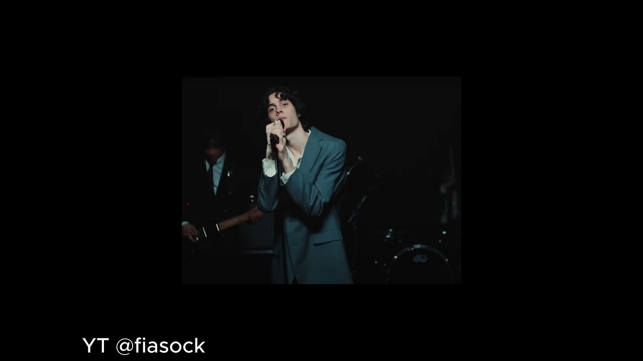 back to friends - sombr (sped up)