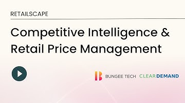RetailScape: A Competitive Intelligence & Retail Management Software from Bungee Tech