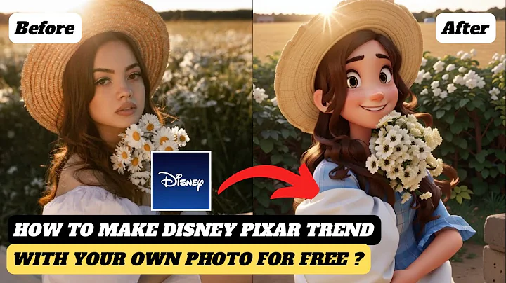How to turn your photo into Disney Pixar | How to Transform a Real Photo into 3D Pixar | Pixar trend