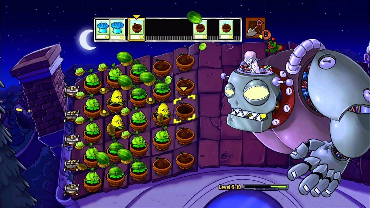 Plants Vs Zombies Final Boss Fight + Ending (Android) 