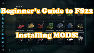 Farming Simulator 22 Beginners Guide: Installing MODS for CONSOLE and PC Players!