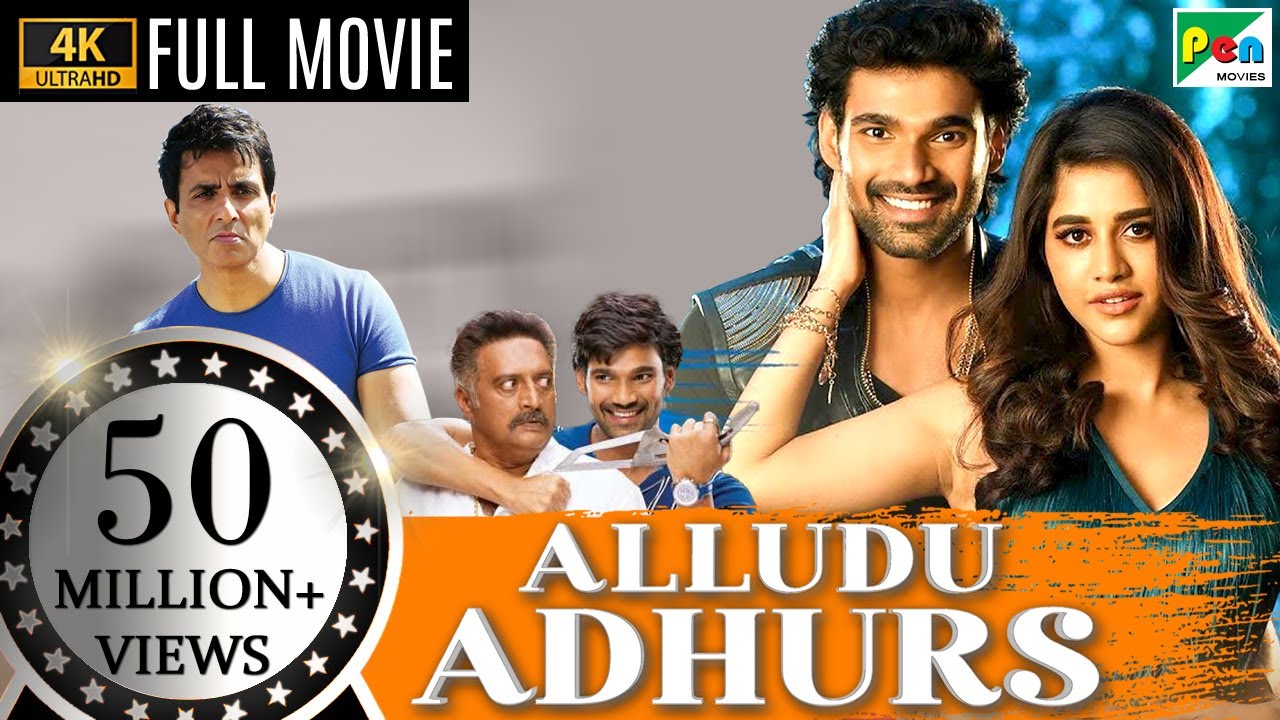 Alludu Adhurs | New Hindi Dubbed Movie | Bellamkonda Srinivas, Nabha  Natesh, Sonu Sood, Prakash Raj - YouTube