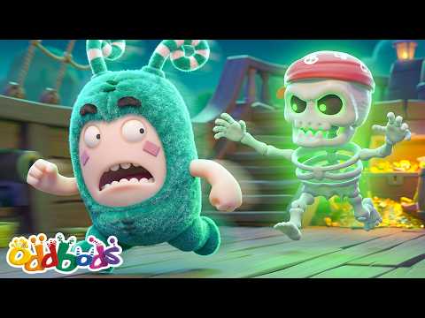 Film Hantu Bajak Laut Oddbeard! 🏴‍☠️👻 | Oddbods | Kartun Lucu Kocak | @OddbodsIndonesia