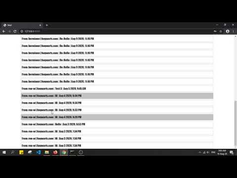 CS50 Web project 3   email