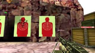 CS online 貓小mo 武器測試 征服者-M60E4 2010-12-07