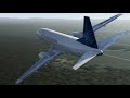 Garuda indonesia flight 421  ditching animation