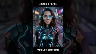 CODE 0/1 - Violet Motion (full track) #aimusicvideo #viralai #aiart