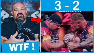 BRIAN SHAW REACTS TO HIS MATCH AGAINST LEONIDAS ARKONA !!