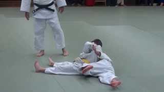 Kids Judo Fight - Dojo Exchange. Jccc. Daniels 2Nd Fight-January 26, 2014