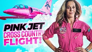 Flying The Pink Jet Cross Country For an Air Show!