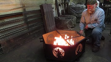 AKFirePits created Fire Pit Utilizing Kit/ Burner from EasyFirePits.com