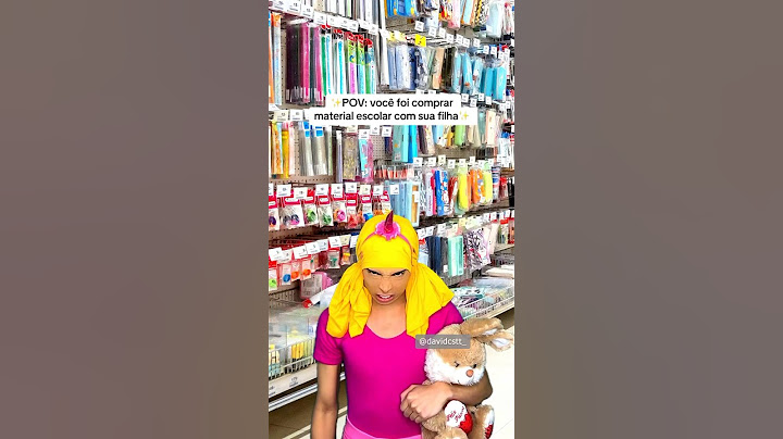 POV: você foi comprar material escolar com sua filha #MariaAlice (David Costa- @davidcstt_)