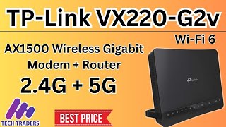 Tp Link  VX220-G2V | Best Dual Band Wifi 6 Router Setup In Hindi