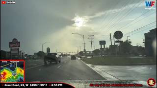 LIVE Storm Chaser - Supercell Tornado Threat