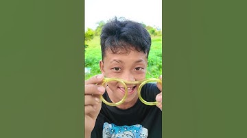 Cậu bé thông minh và chiếc kính biết uống nước #shorts