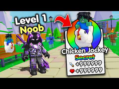 Starting Over as NOOB with OP SECRET in Zombie Army RNG! (Roblox)