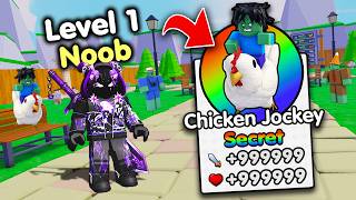 Starting Over as NOOB with OP SECRET in Zombie Army RNG! (Roblox) screenshot 3