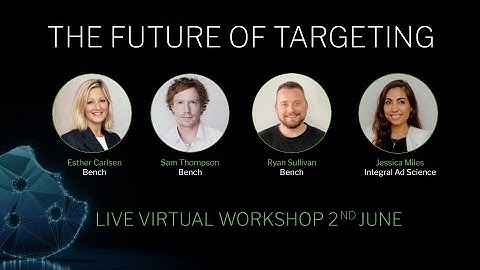 [Virtual Workshop] The Future of Targeting hosted by Bench and Integral Ad Science
