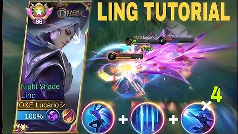 LING FASTHAND TUTORIAL PERFECT USING ULTIMATE IN 2023 SOLO RANK - MLBB