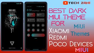 Best Dark Miui12 Theme || With Neon and Red Accent || Xiaomi Redmi Poco Devices || ft. Redmi K20 Pro