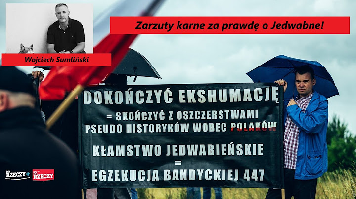 Zarzuty karne za prawdę o Jedwabne! W. Sumliński ostro odpowiada Sikorskiemu!