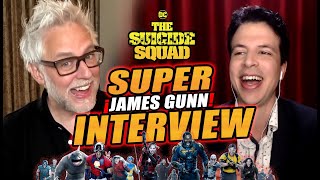 JAMES GUNN Interview - Not Interested in Joker, THE SUICIDE SQUAD Canon? Marvel vs DC, Peacemaker