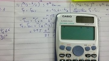 XI Math Ex 7.2 (Binomial Theorem) Solution by Sir Ahsan Abdullah Patel - Part 5