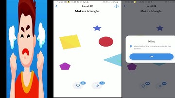 Easy Game Level 87: Make a triangle