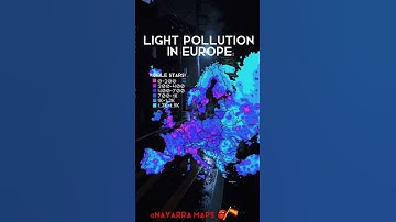 C:Navara.maps light pollution in europe #geographymapping #geography #fypシ #mapping#europe #country