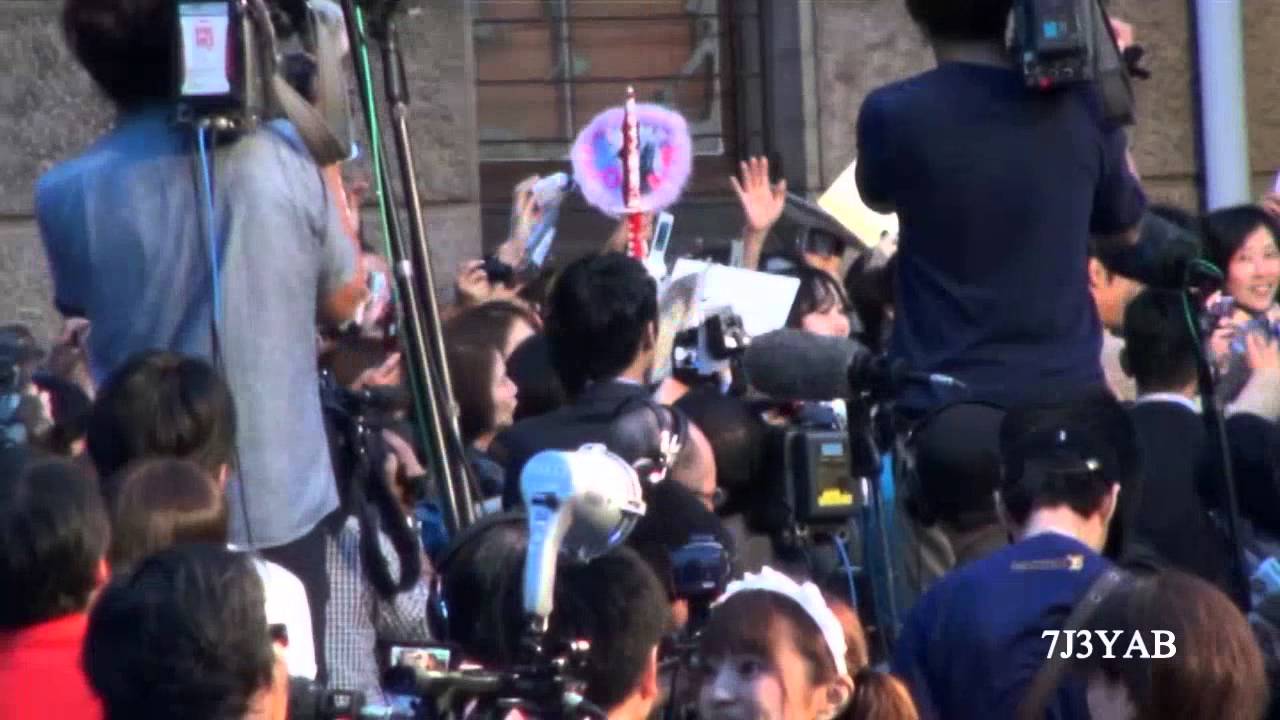 大阪城にイ・ビョンホンがやってきた