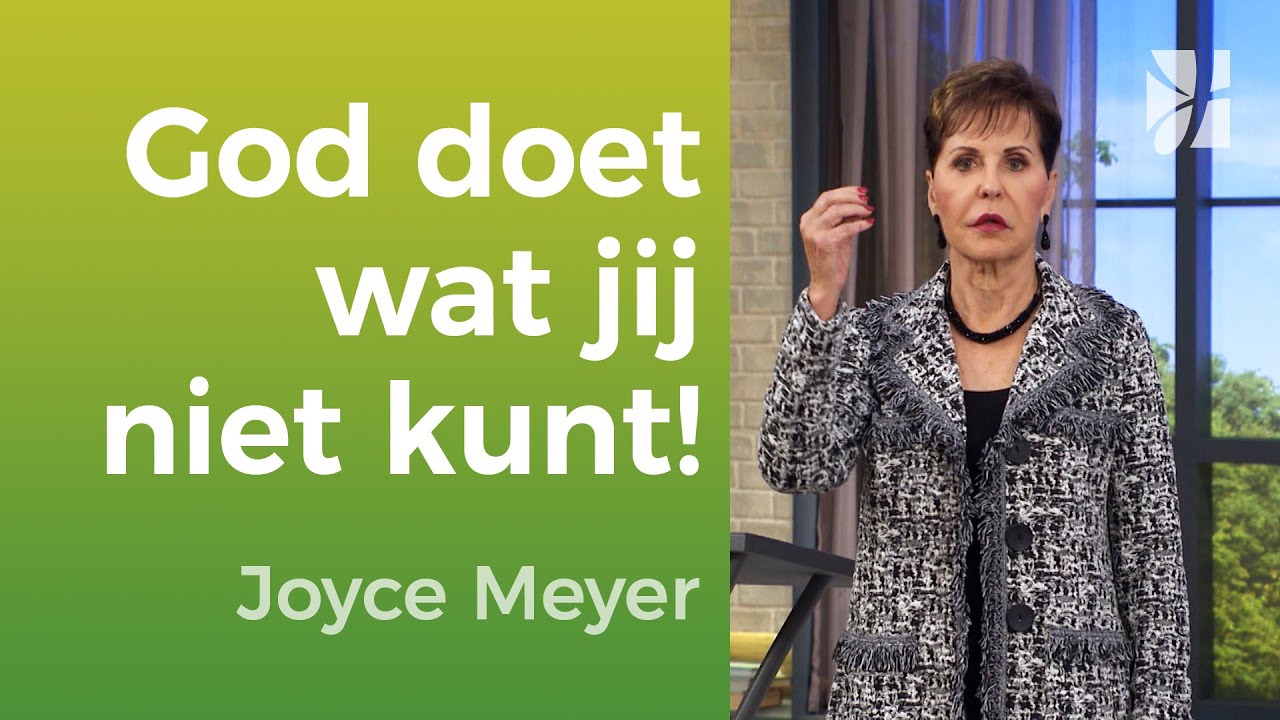 Wat doe je, als je het niet meer weet? – Joyce Meyer – Met Jezus in je