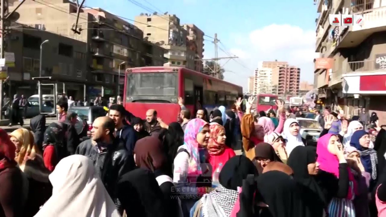 وقفة ميدان حلمية الزيتون لتنديد بحكم العسكر واسقاط دستور الدم