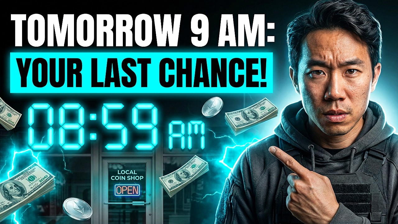 TOMORROW AT 9 AM: Your Last Chance To Exploit The $82 Crash…
