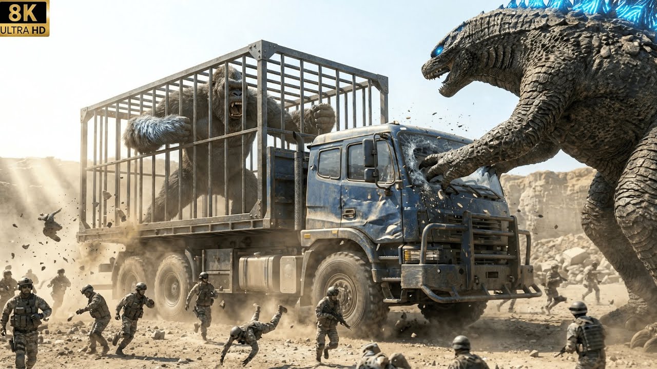 King Kong & Godzilla vs Elite Special Forces | Total War on Land and Sea