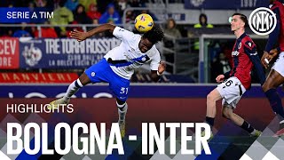 BISSECK FOR THREE 💥🖤💙 | BOLOGNA 0-1 INTER | HIGHLIGHTS | SERIE A 23/24 ⚫🔵🇬🇧