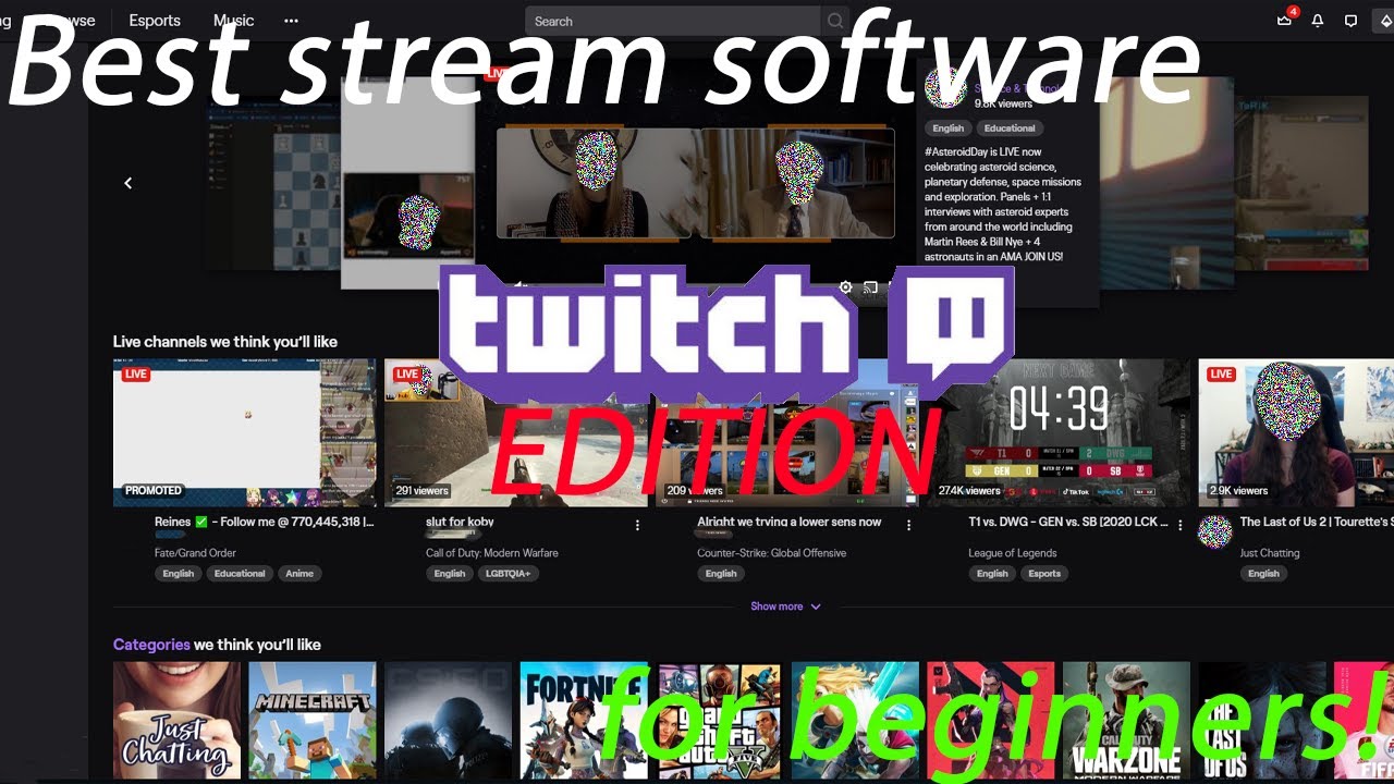 best youtube streaming software for twitch and youtube