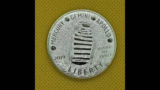 2019 Celebrating the 50th anniversary of Apollo 11 Coin #Shorts